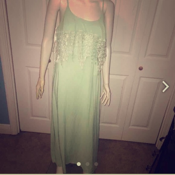Teal maxi