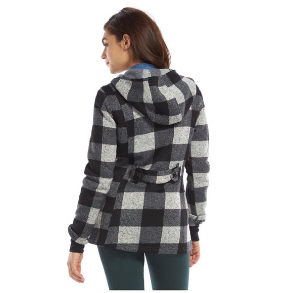 Buffalo Check Hooded Jacket BNWT - Picture 2 of 4