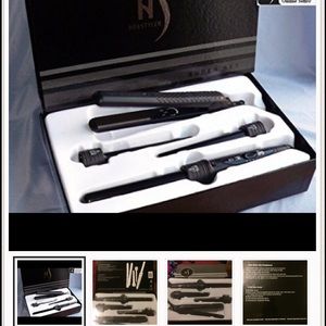 In styler Straighter & 3 size curlers