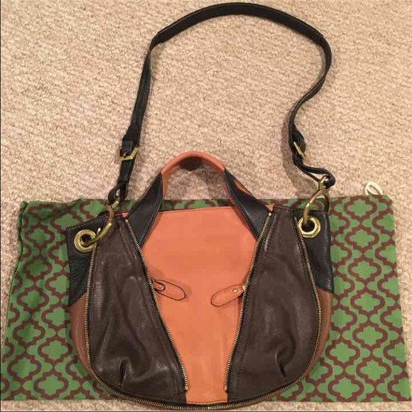 OrYany colorblock leather purse crossbody