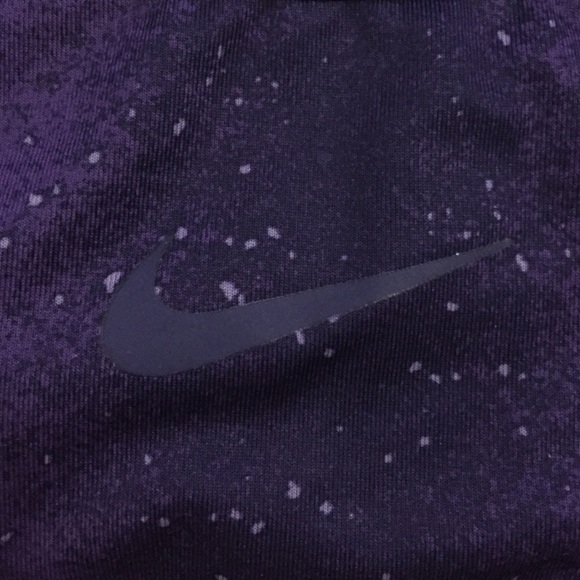 Nike Purple Galaxy Sports Bra - Picture 3 of 3