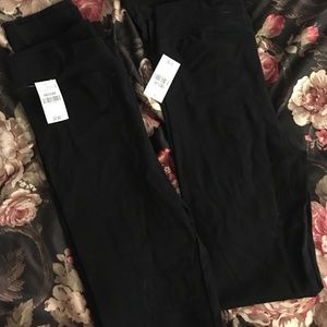 Wet Seal Black Leggings