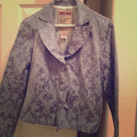 Vintage floral blazer