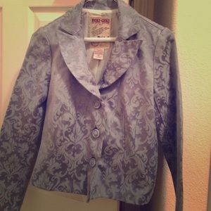 Vintage floral blazer