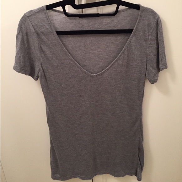 Brandy Melville comfy V neck t-shirt