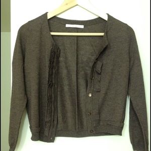 BCBG cropped cardigan