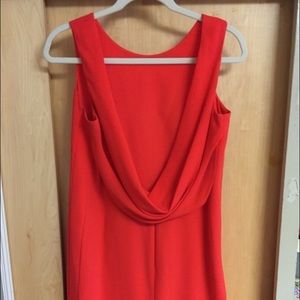 BCBG cowl back dress