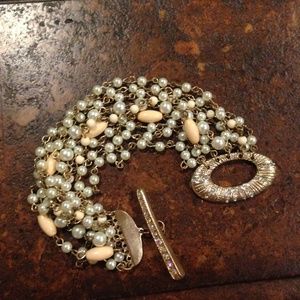 Francesca's Pearl Bracelet