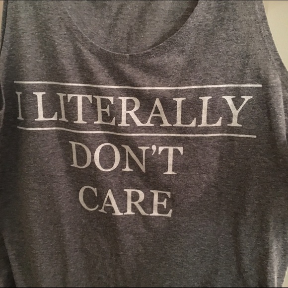 Recycled karna Tops - Gray tank top