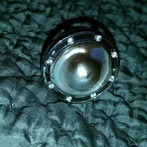 Pearl Ring 925