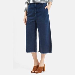 Topshop High Waisted Culotte Jeans Size 26