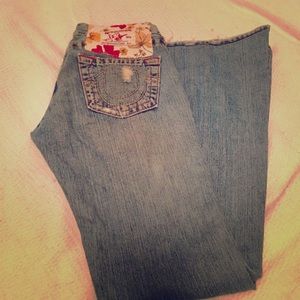 🌟FINAL CALL🌟True religion Woodstock flare jeans