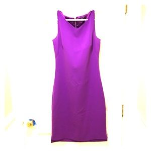Tahari Purple Dress