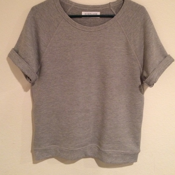 Everlane The Short Sleeve Sweatshirt