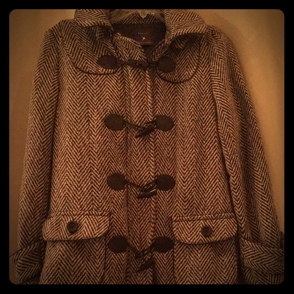 🌟GUC: Tweed Wool Blend Fully Lined Toggle Buttons