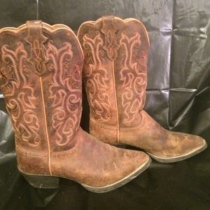 Justin Cowgirl boots