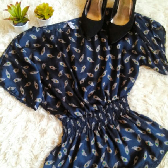 Feather blouse