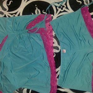 Torrid 90% spandex 10% cotton boyshorts nightie