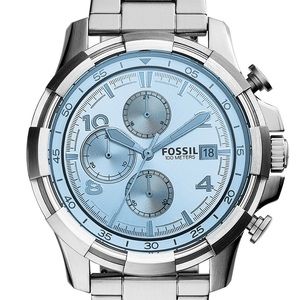 🎄 Men's Fossil Blue watch