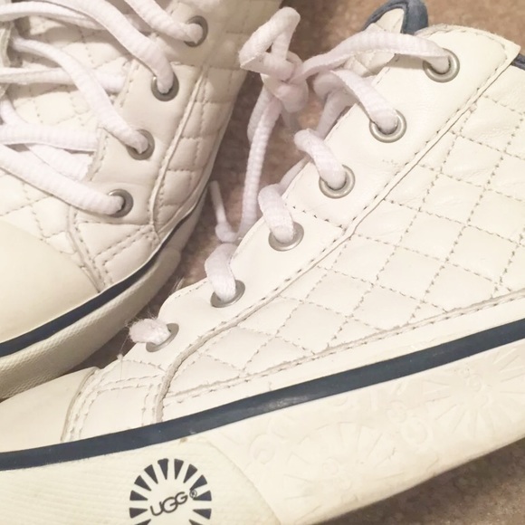 SOLD- UGG Shearling lined sneakers- size 8