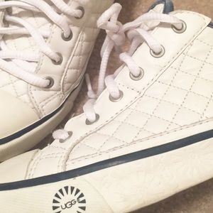 SOLD- UGG Shearling lined sneakers- size 8