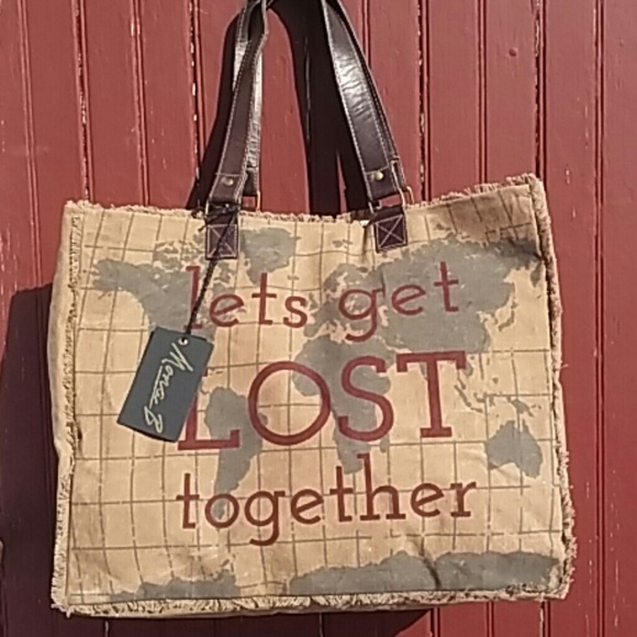 *Currently Out of Stock* Lets Get Lost Weekender - Picture 2 of 3