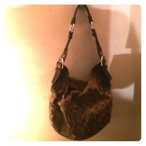 Coach Hobo Purse 6279 Authentic