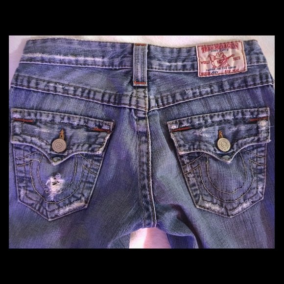 True Religion Light Wash Jeans sz. 25