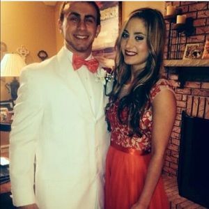 Sherri Hill Long Red Gown size 0