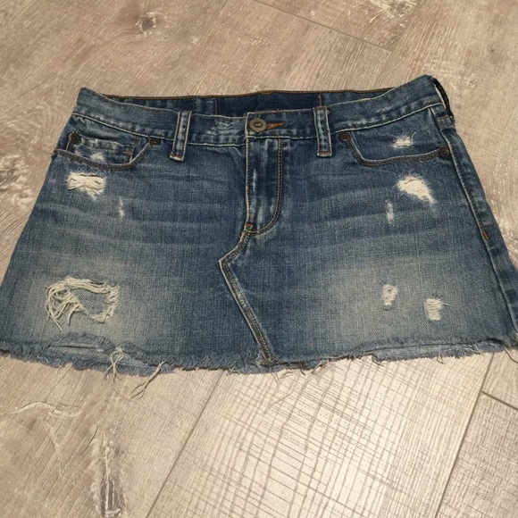 Hollister Jean skirt