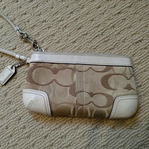 Coach wristlet