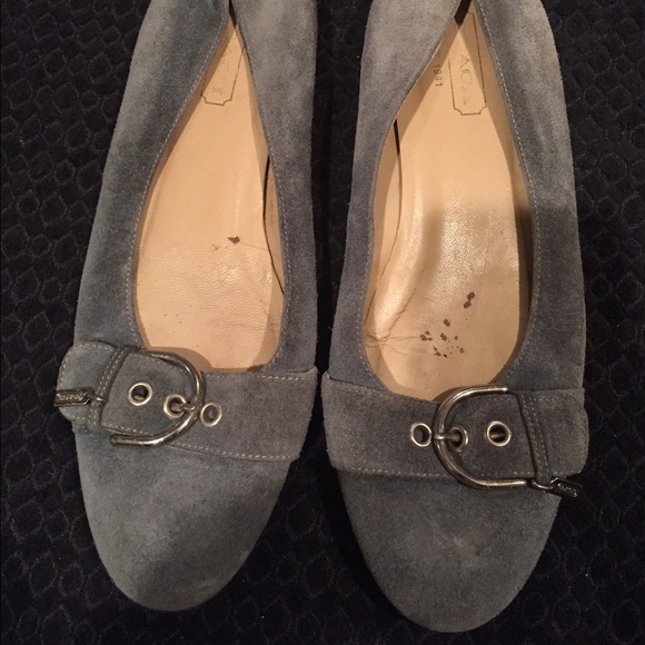 COACH buckle flats 7 1/2