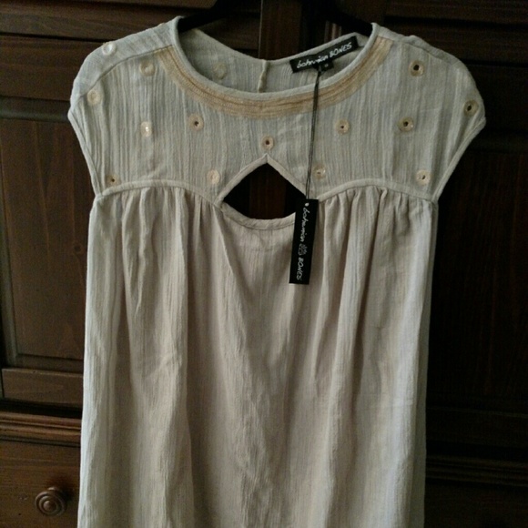 Bohemian Bones mini dress