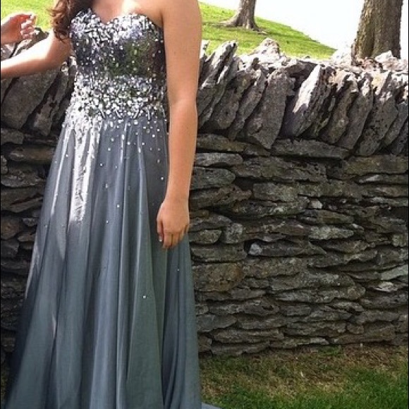 Size 2 Blush Prom Dress