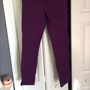 Purple Skinny Pants