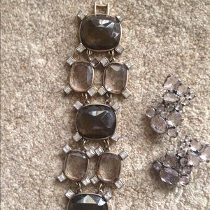 Bracelet and earings