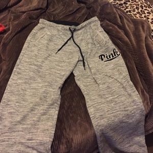 PINK sweatpants size small