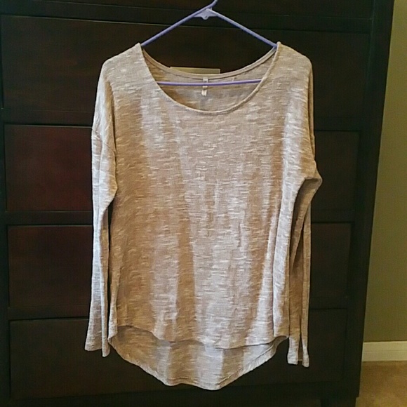 Tan long sleeve