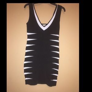 Black and white Tank dress