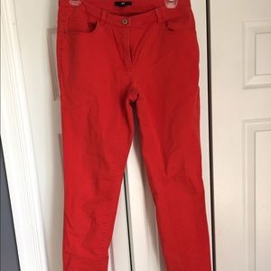 Red Skinny Pants