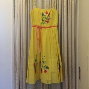 Gorgeous Betsey Johnson cotton party dress