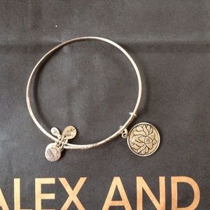 Alex and Ani Lotus Peace Petals Bangle