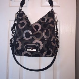 Coach Kristin signature hobo handbag