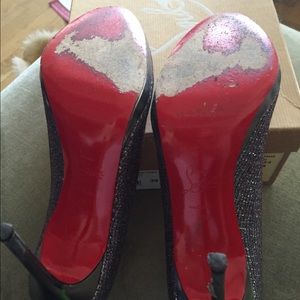 Louboutin FILO 121 Lady Glitter/Specchio