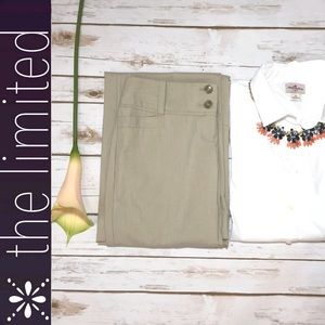 THE LIMITED Cassidy Khaki Dress Pants