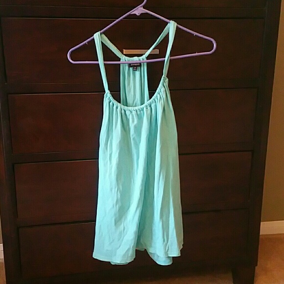 Teal tank top