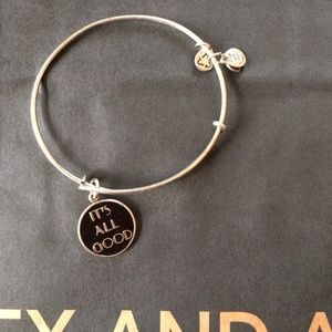 Alex and Ani "It's All Good" Bangle Charm