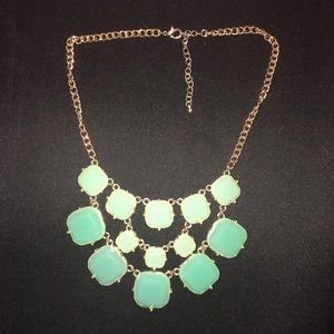 Sea green/ blue necklace