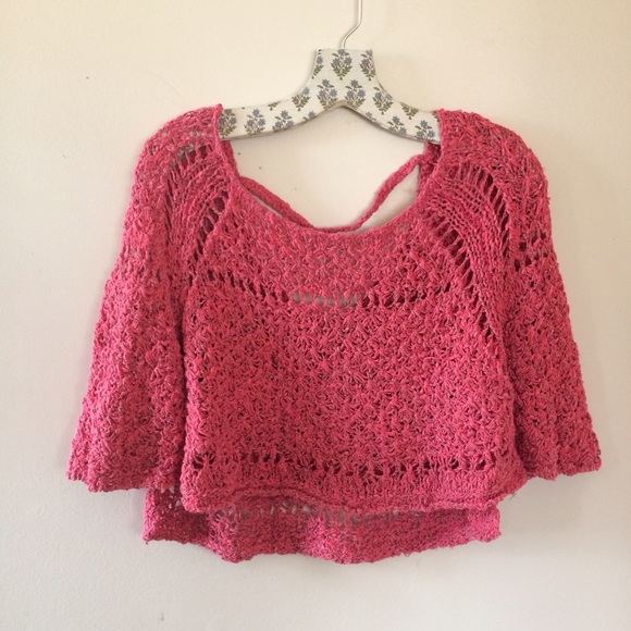 Pink Fp spring sweater