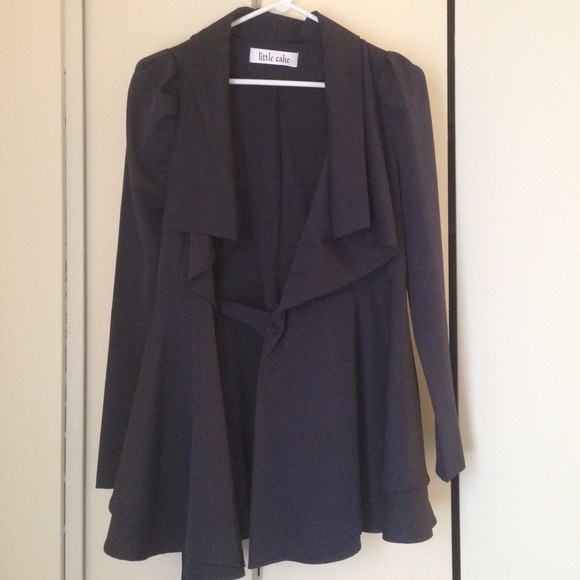 Gray trench coats new.